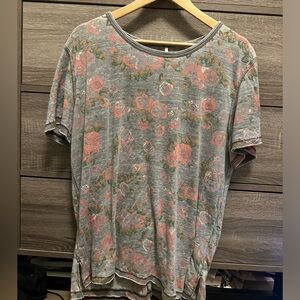 Free People oversized tee